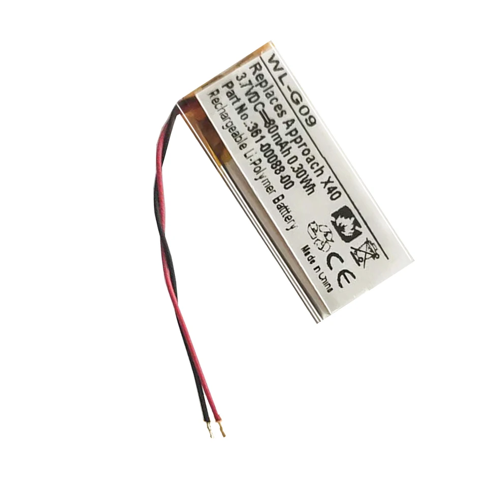 Batteria 80Mah Per Accumulatore Garmin Vivosmart Hr / Vivosmart Hr Approach X40 361-00088-00