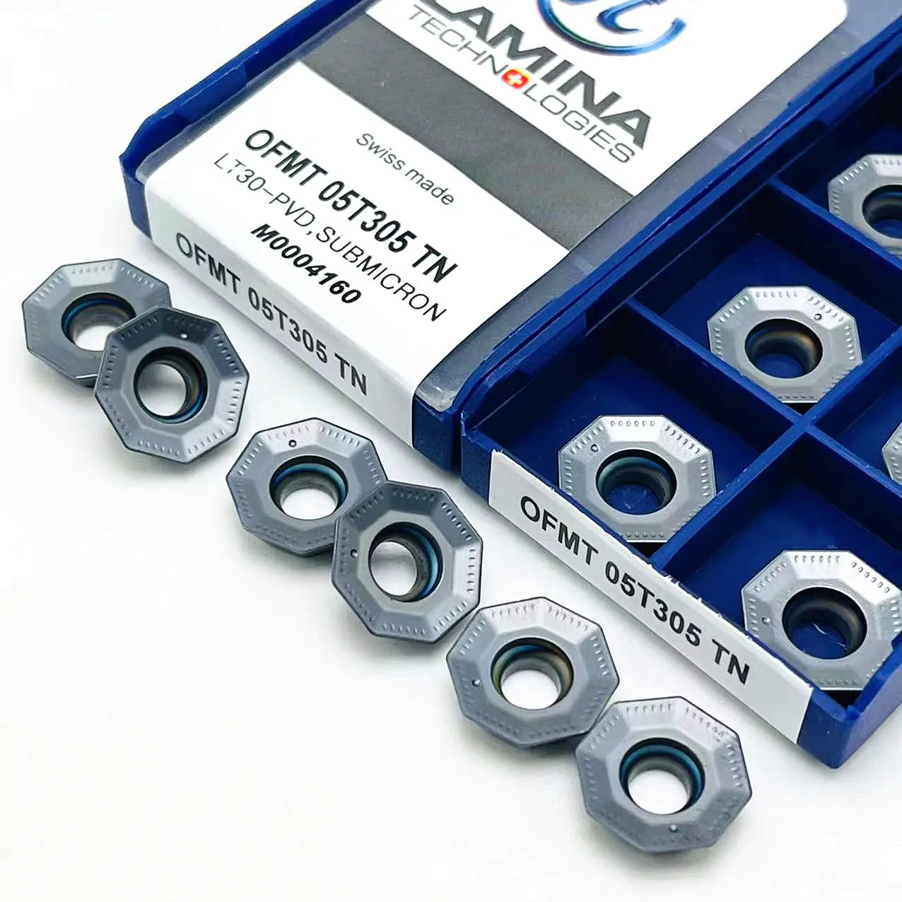 Ofmt 05 T305 100% Fresa Cnc Lamina Originale Ofmt05T305 Tn Lt30 Utensile Per Tornitura