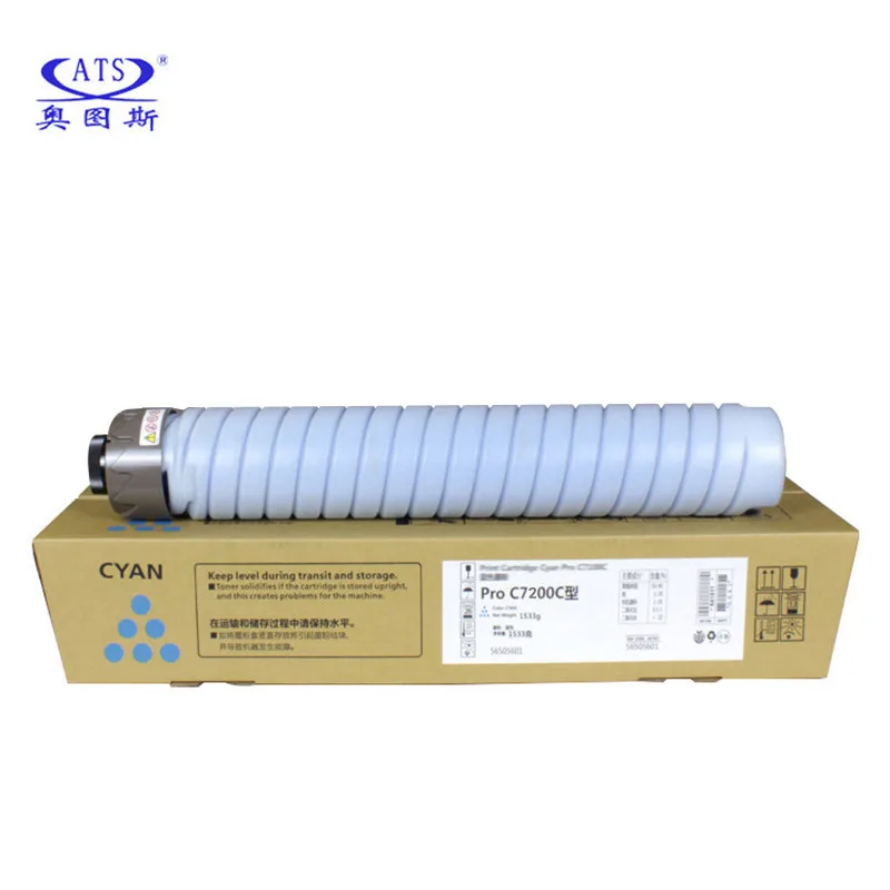 C7200 C7210 Tn 1Pc Cartuccia Toner K1500G Per Ricoh Pro C 7200 7210 Stampante Compatibile Toner Polvere Copiatrice Pezzi Di Ricambio