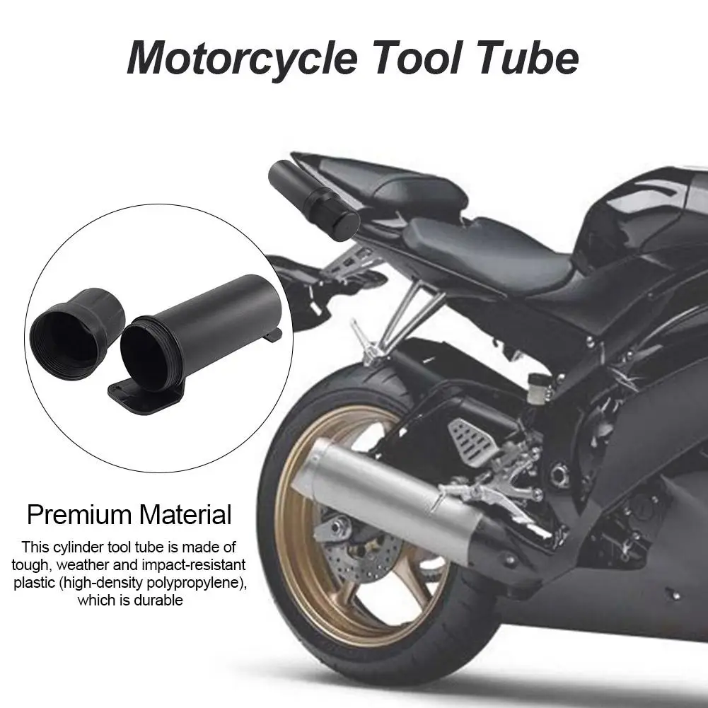 Motorcycle Tool Tube Waterproof Off-Road Motos Motorcycle Accessories Waterproof Tool Tube Gloves Raincoat Storage Box