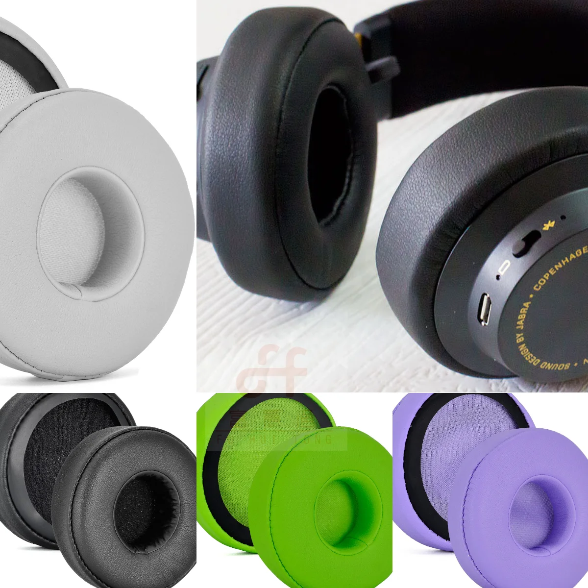Cuscinetti Auricolari Di Ricambio Cuscino In Schiuma Per Cuffie Wireless Jabra Move 25H