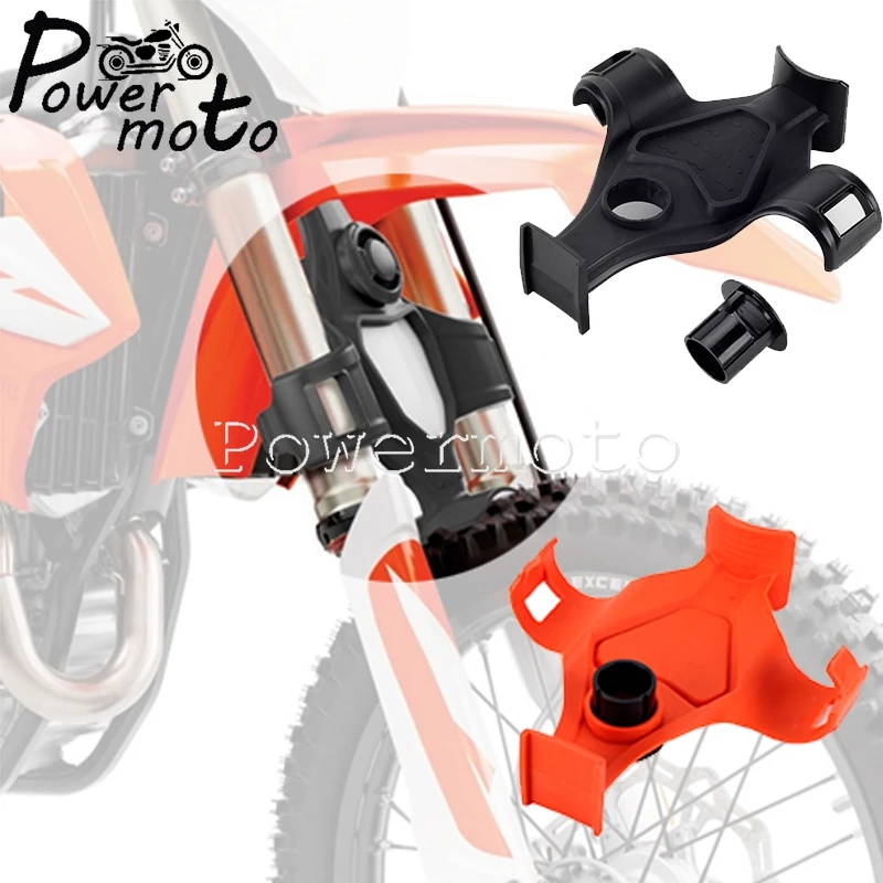 Enduro Ammortizzatore Brace Cover Fork Support Saver Protection Guard Per Fuoristrada Kawasaki Yamaha Dr Klr Klx Xt Yz Exc Xc