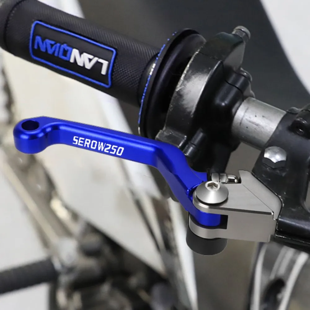 Dirt Bike Motocross Pieghevole Pivot Freno Leva Frizione Leve Maniglia Per Yamaha Xt250 Xt 250 Serow 250 1986-2020 Off-Road Bike