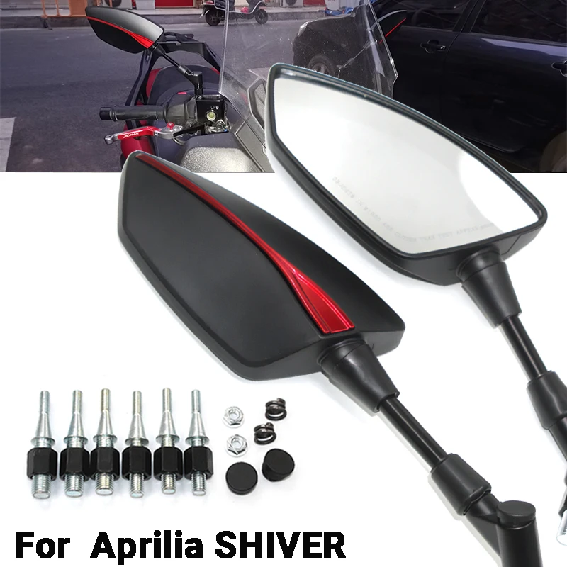 Specchietto Retrovisore Laterale Cnc Specchietto Retrovisore Universale Per Aprilia Shiver / Gt Shiver 750 Shiver 900