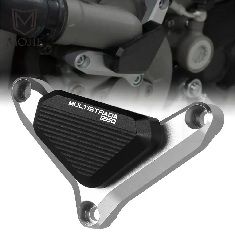 Moto Per Ducati Multistrada 1260 2018-2020 2019 1260S 1260 Pikes Peak Water Pump Protection Cover Cooler Cover Crash Pad
