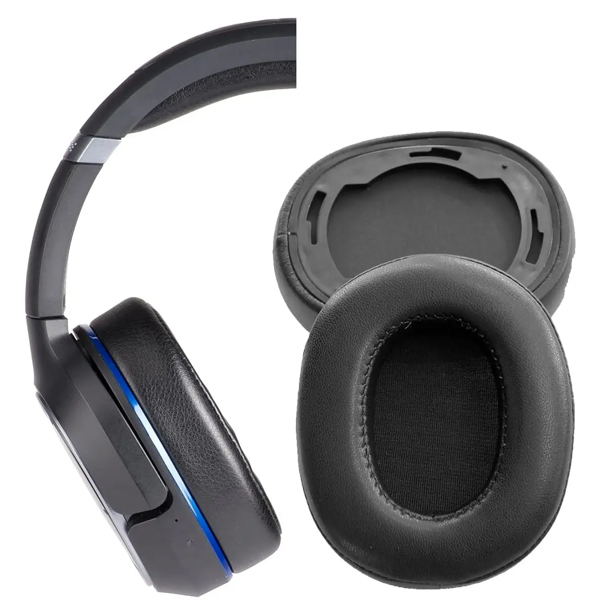 V-Mota Elite 800 Cuscinetti Auricolari Compatibili Con Cuffie Turtle Beach Ear Force Elite 800/800X, Cuscinetti Auricolari Di Ricambio (1 Paio)