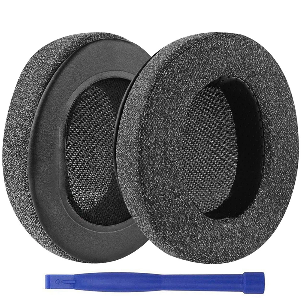 Cuscinetti Di Ricambio In Lino Cuscinetti Per Le Orecchie Cuscino Per Turtle Beach Stealth 420X 450 500P 500X 520 X12 Cuffie Atlas