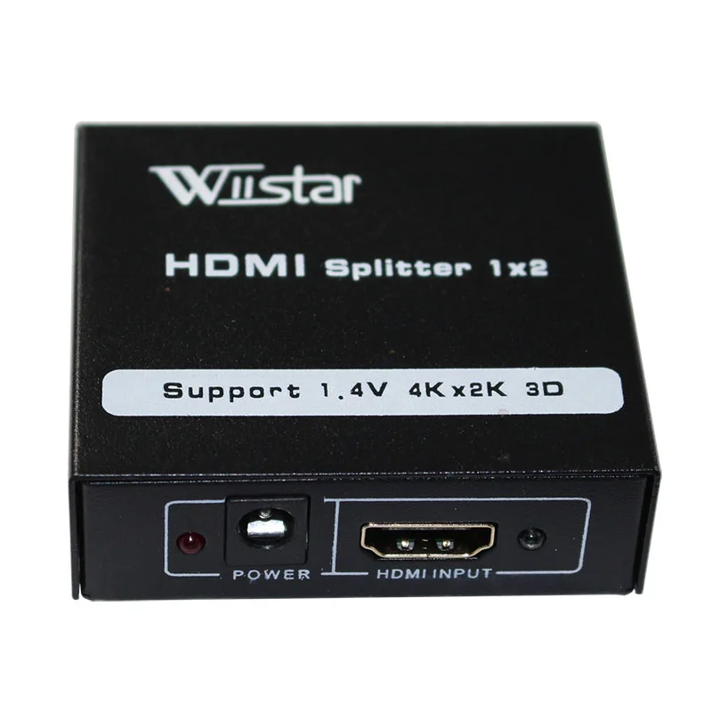 Wiistar Splitter Hdmi Full Hd 1080P Video Switch Hdmi Switcher 1X2 Split 1 In 2 Out/Hdmi 1X4 Per Hdtv Dvd Ps3 Xbox