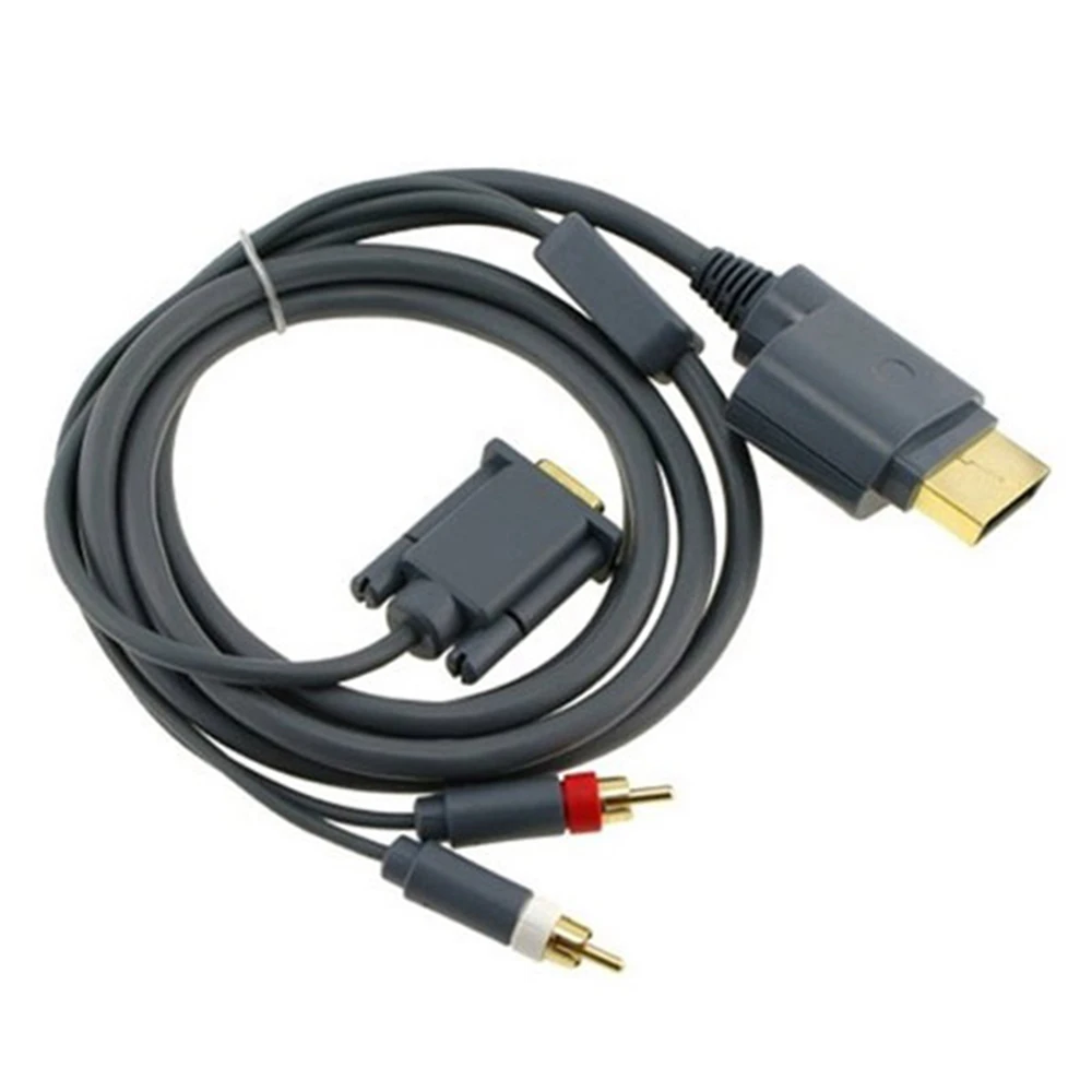 Cavo Audio Video Vga Per Cavo Av Xbox360 Hd Vga Con Uscita Ottica Per Xbox 360
