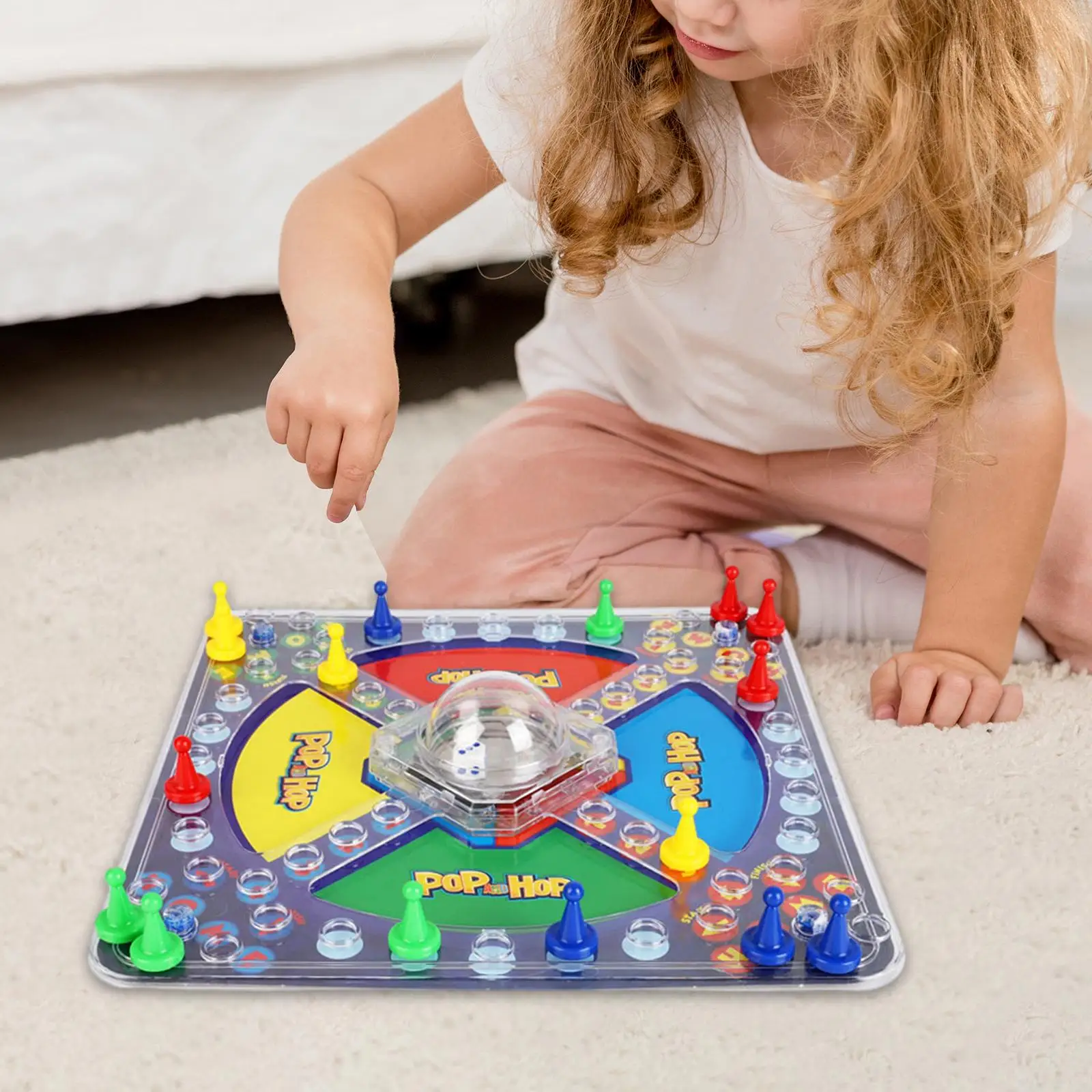 Tradizionale Ludo Gioco Da Tavolo Ludo Game Set Per L'Intrattenimento Bambini Bambini