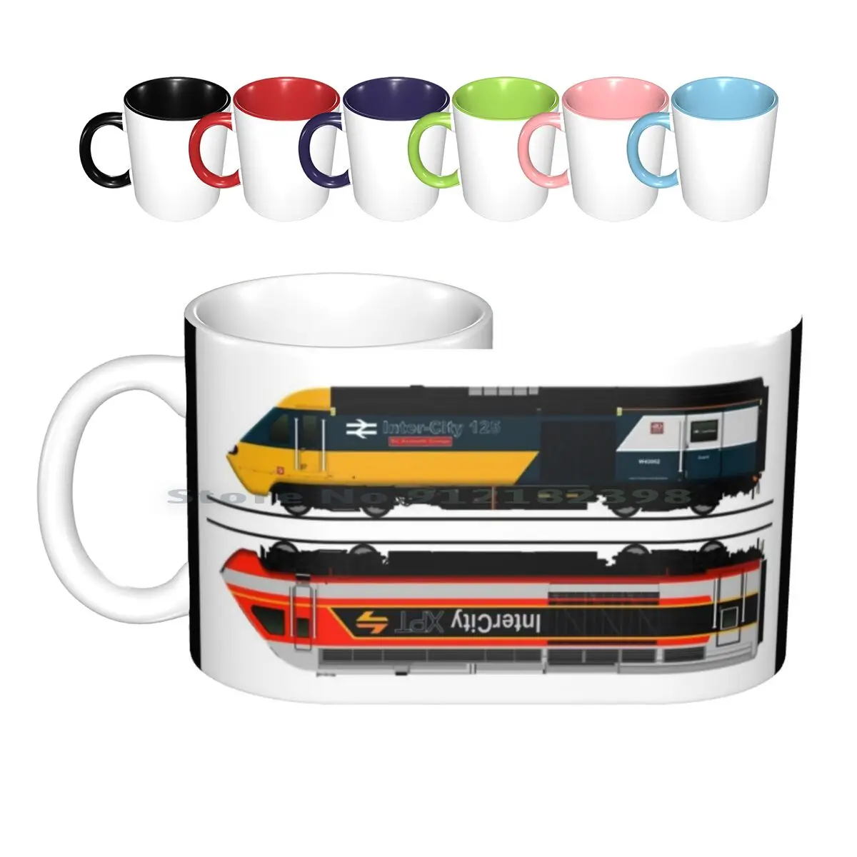Intercity 125 E Intercity Xpt Tazze In Ceramica Tazze Da Caffè Tazza Da Tè Al Latte Intercity Xpt Hst Intercity 125 Locomotiva Treno Ad Alta Velocità