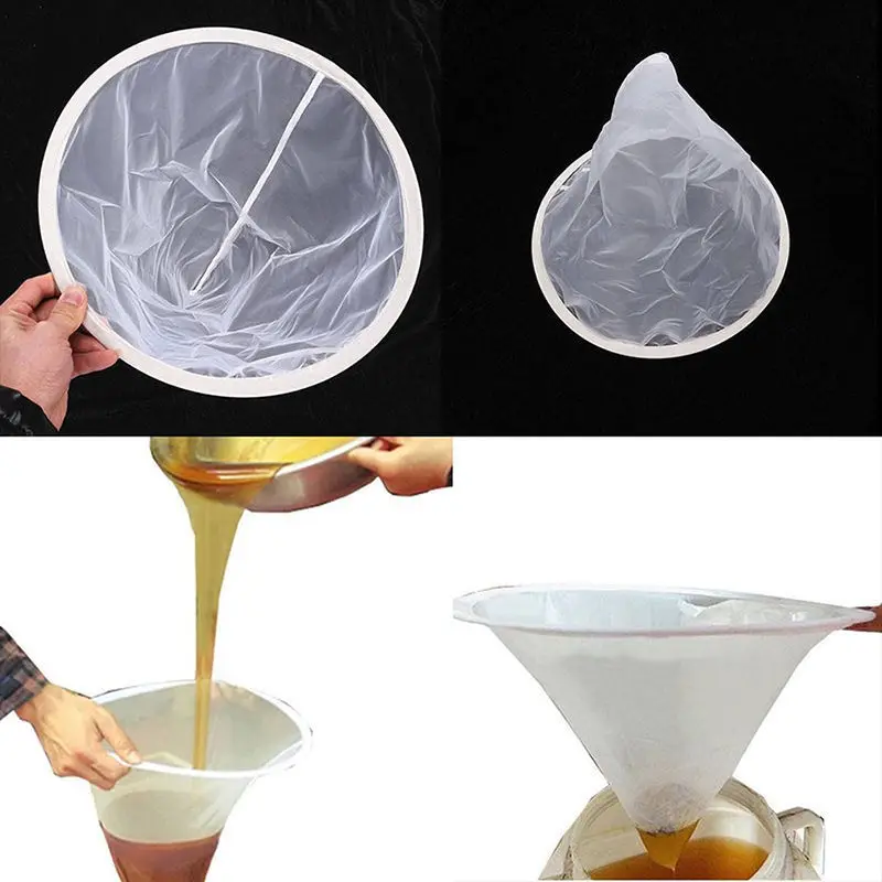 Tessuto Filtrante Per Impurità A Rete A Forma Di Imbuto Ultra Fine A Forma Di Imbuto Per Apicoltura Attrezzi Speciali Forniture Da Giardino Apicoltura