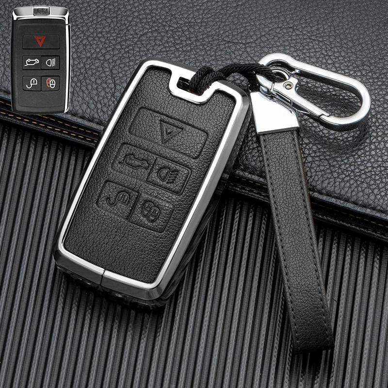 Custodia Portachiavi Per Auto Per Land Rover Range Rover Discovery 5 Sport Evoque Freelander 2 Velar Key Shell Protector