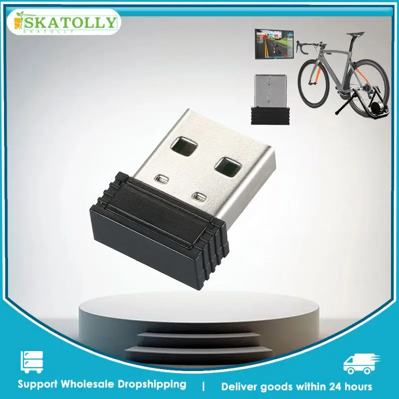 Mini Ant + Usb Stick Per Garmin Zwift Wahoo Ciclismo Bike Trainer Micro Usb Dongle Ant Adapter Sensor Accessori Computer Sports