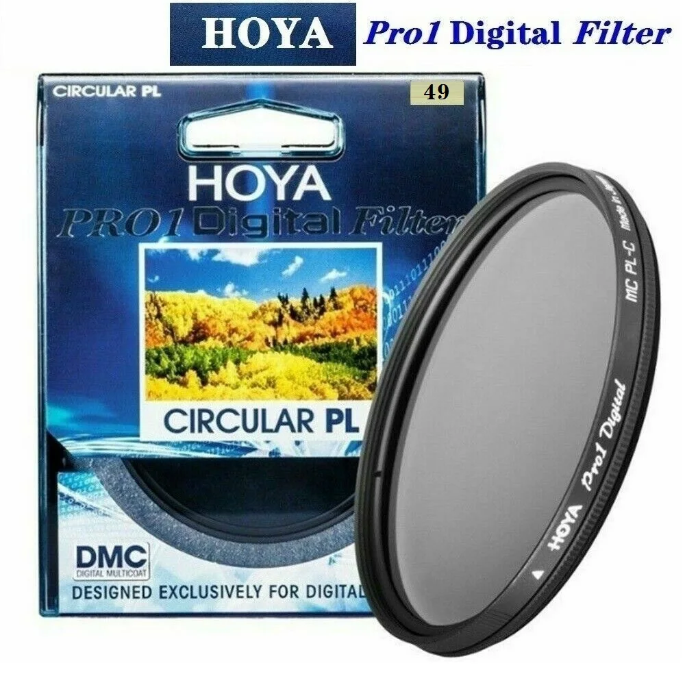 Hoya Pro1 Digital Cpl 49Mm Circolare Polarizzatore Filtro Pro 1 Dmc Cir-Pl Multicoat Per Canon Sony Camera Lens Protection