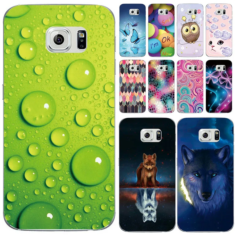 Custodia Per Samsung Galaxy S6 G9200 Cover Custodia Protettiva In Silicone Morbido Tpu Coque