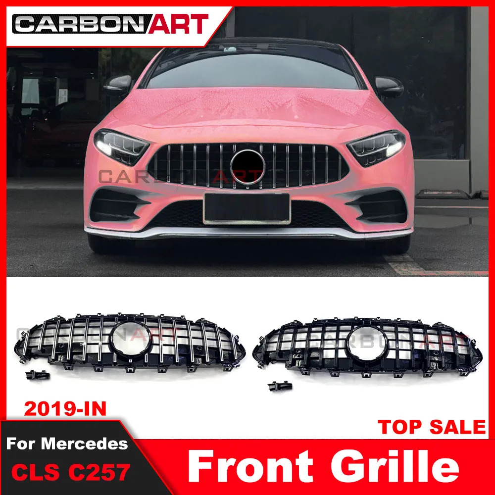 2019 Cls Classe C257 Gt Grill Per Merced Cls Classe C257 Griglia Anteriore Automatica Per Cls300 Cls350 Cls450 Cls500 Car Styling