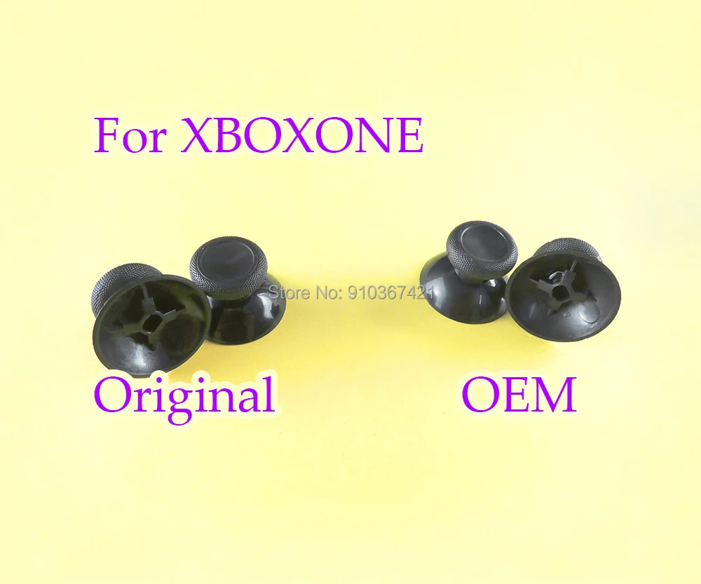 20Pcs 3D Analog Mushroom Cap Joystick Stick Per Xbox One Controller Black Analog Thumbsticks Caps Per Xbox One