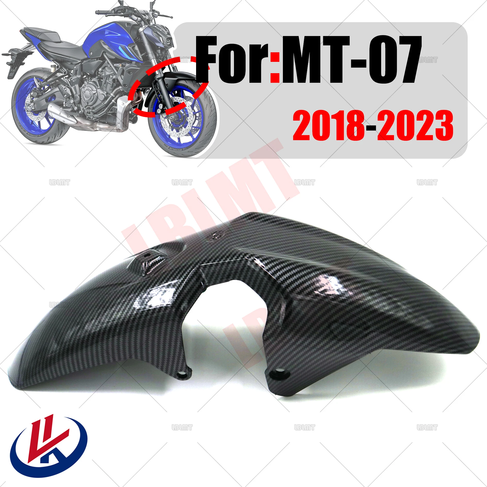 Per Yamaha Mt-07 Mt 07 2018 2019 2020 2021 2022 2023 Parafango Ruota Anteriore Parafango Pneumatico Paraspruzzi Carenatura Per Yamaha Mt-07