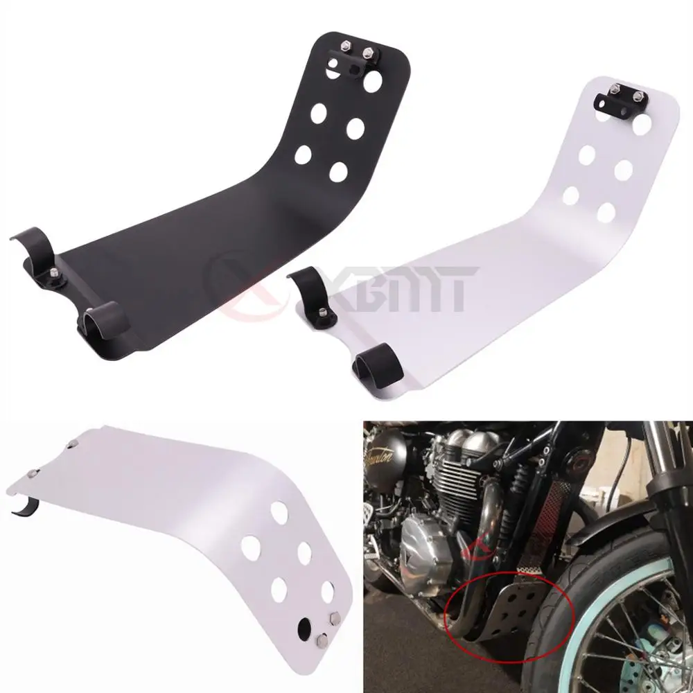 Moto Engine Guard Bash Skid Plate Per Triumph Bonneville T100 T214 Se T120 Thruxton 900 Scrambler 900 Steve Mcqueen