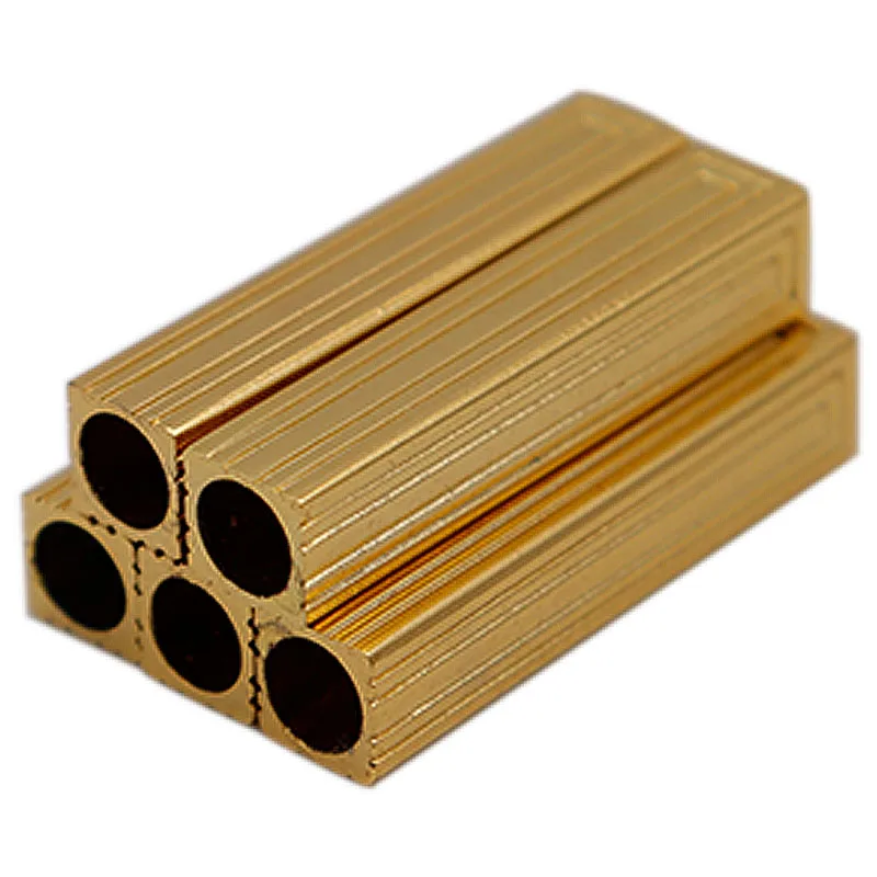Shinny Golden 4 Pz/Lotto Fai Da Te Aglet In Metallo Sostituzione Lacci Delle Scarpe Punte In Metallo Fibbia Specchio Canna Di Fucile Testa Per Sneaker