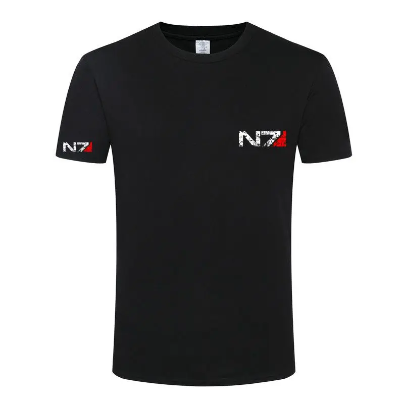 N7 Special Forces T-Shirt Uomo T Shirt Team Shirts Summer Black Abbigliamento Tee Mass Effect Tshirt Uomo Anime Donna T Shirt Xs-Xxxl