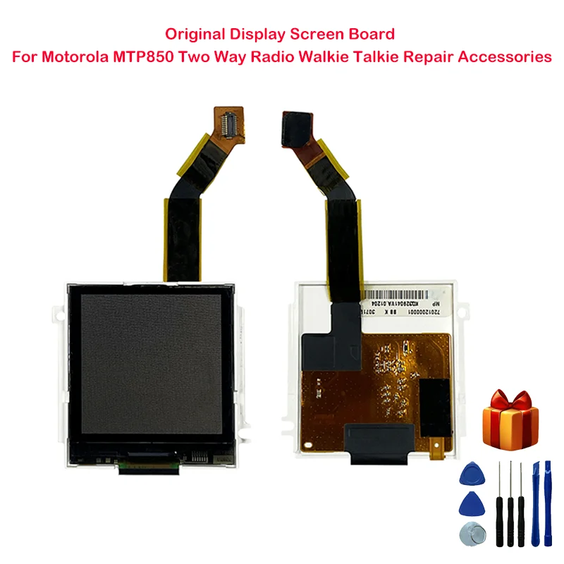 Scheda Dello Schermo Di Visualizzazione Originale Per Motorola Mtp850 Radio Bidirezionale Accessori Per La Riparazione Del Walkie Talkie