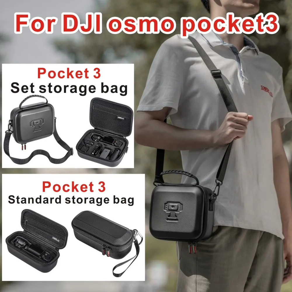 Adatto Per Dji Pocket 3 Outdoor Tote Bags Action Camera Accessori Borsa Portaoggetti Tasca 3 Custodia Protettiva Per Borsa A Tracolla