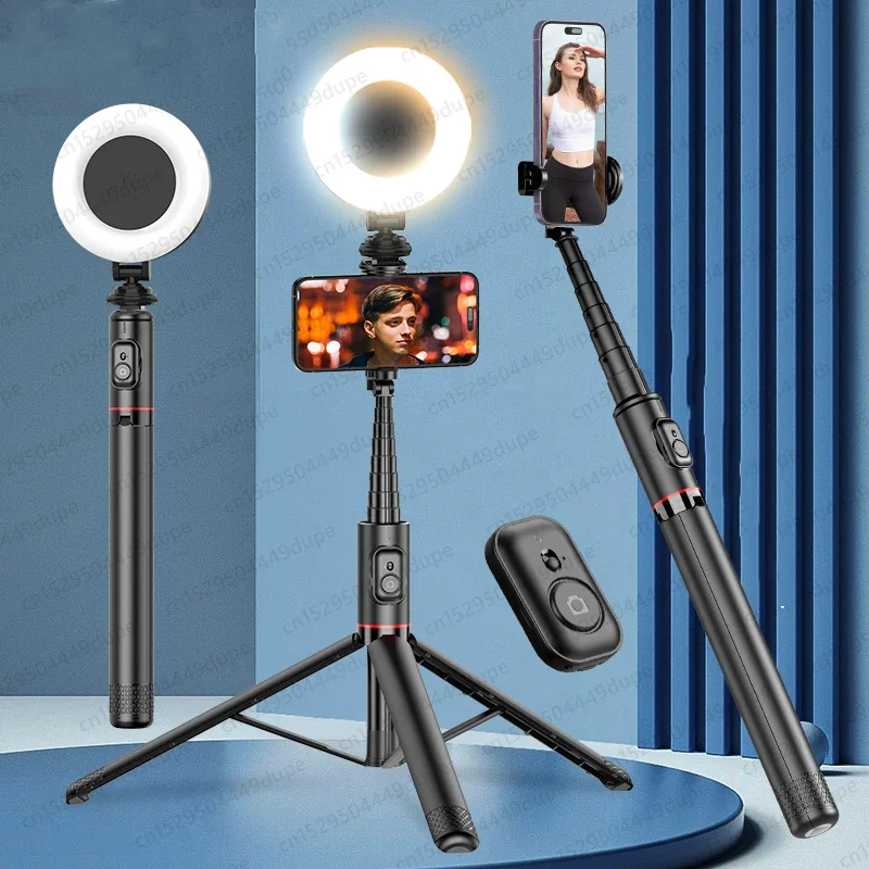 Xiaomi Mobile Phone Selfie Stick 1.7M Ultra-Lungo In Lega Di Alluminio Selfie Stick Outdoor Live Photo Treppiede All-In-One