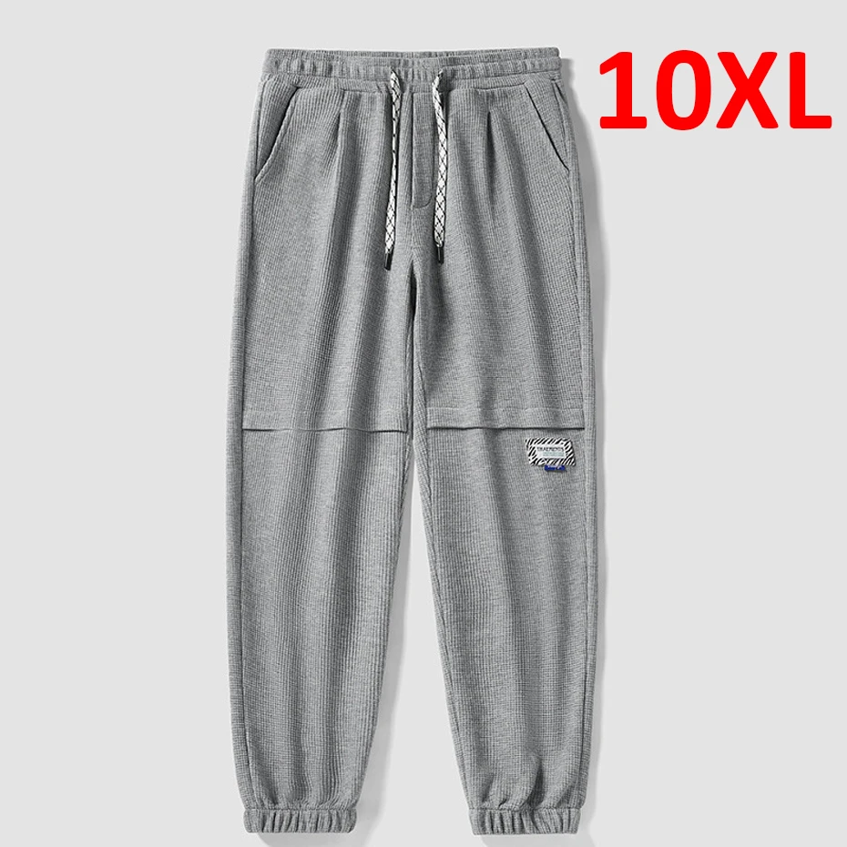 10Xl 9Xl Plus Size Pantaloni Uomo Jogger Pantaloni Sportivi Pantaloni Elasticizzati Maschili Pantaloni Casual Moda Taglia Grande 10Xl 8Xl