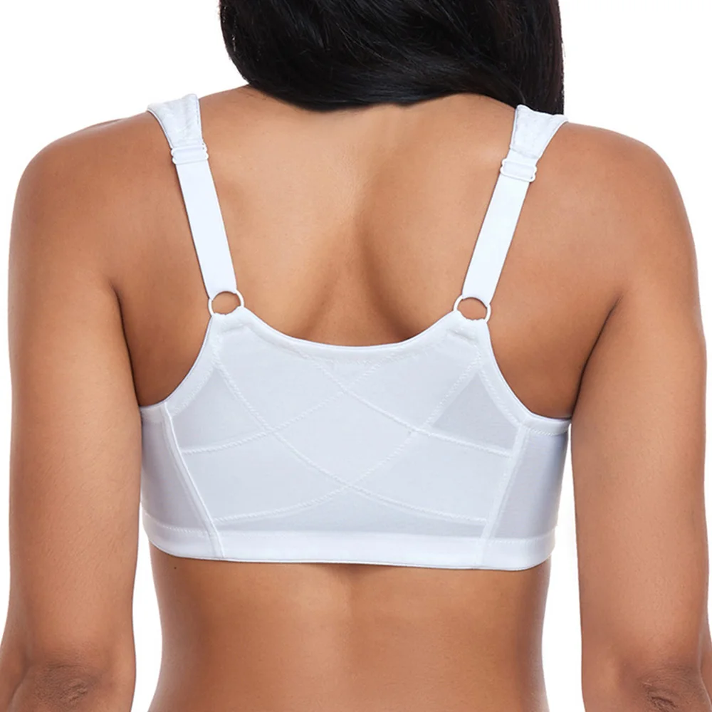 New Front Closure Bra Minimizer Big Size Wihte Lace Underwear Reggiseni Sfoderati A Copertura Totale Per Donna Reggiseni Taglie Forti B C D E F G H