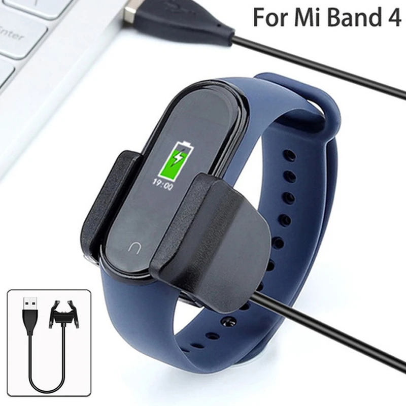 Charger Cable For Xiaomi Mi Band 4 Miband4 Smart Wristband Bracelet Charging Cable Band 4 Usb Charger Adapter For Mi Band 4 3