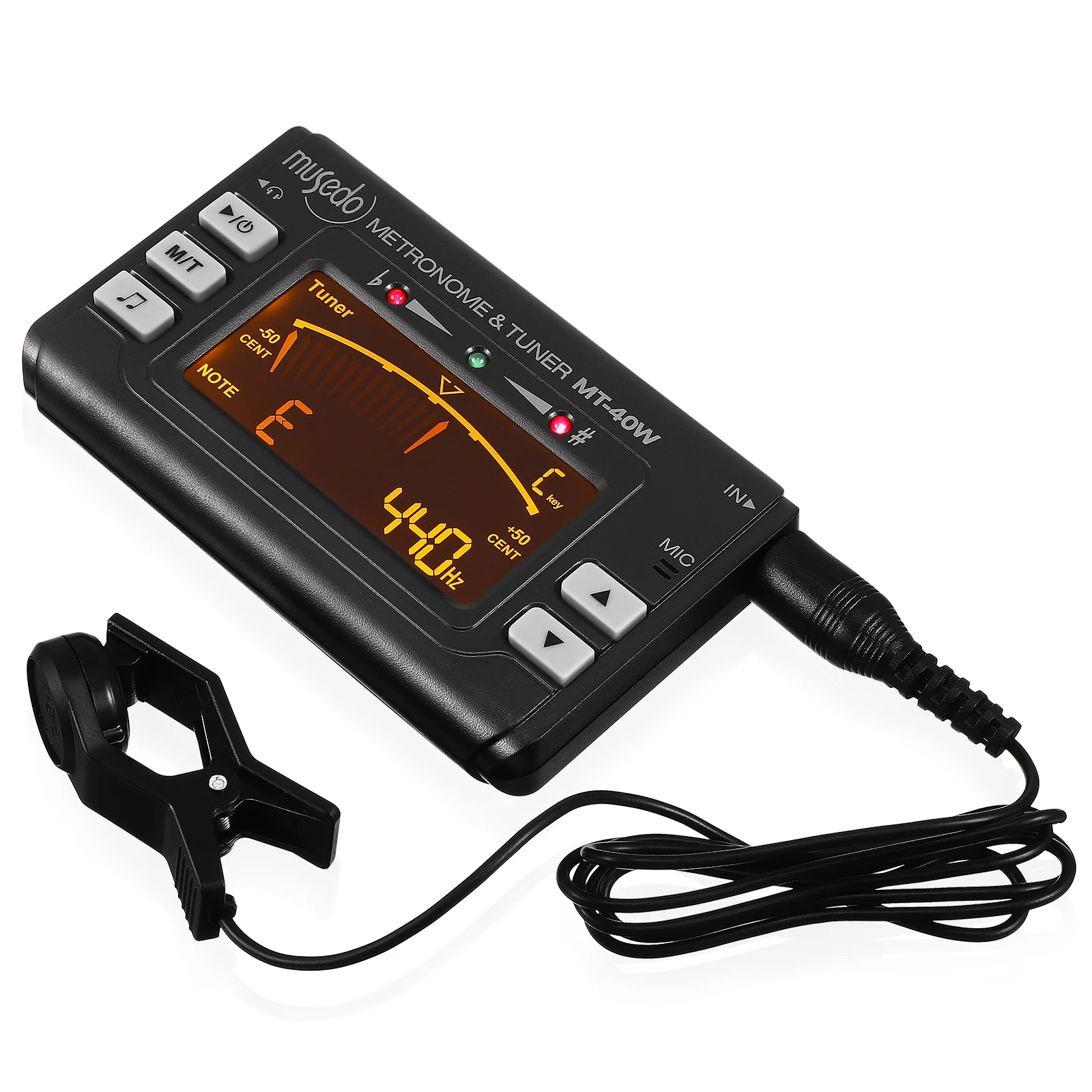 Metronomo Tuner 3 In Digital Wind Instruments Tuner Contralto Sassofono Flauto Clarinetto Tromba Tuba Clip Pickup