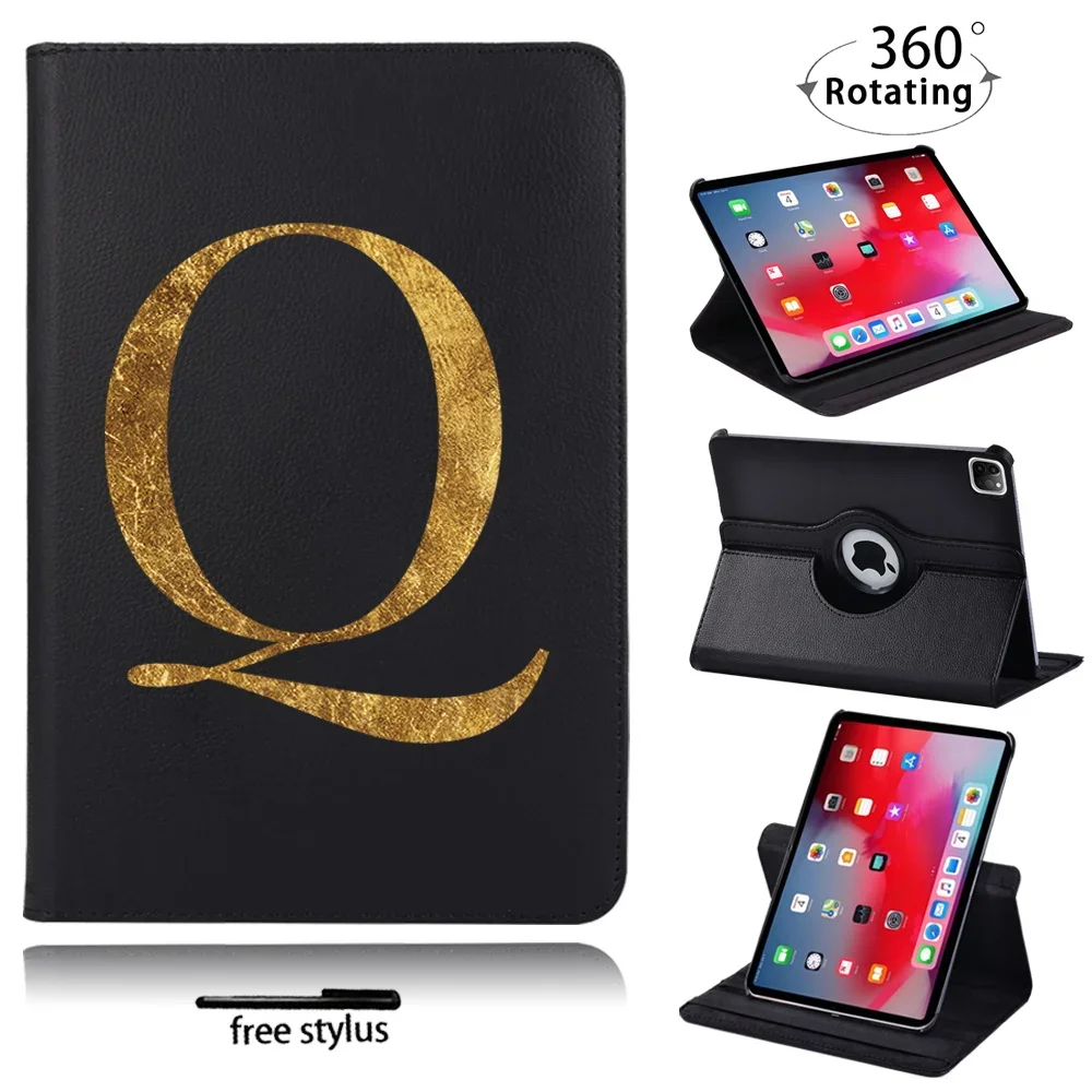 Custodia Per Tablet Per Apple Ipad Air 5/Air 4 2020/Air 2/Air 3/Air 1 360 Cover Protettiva Per Riattivazione Automatica Rotante + Stilo Gratuito