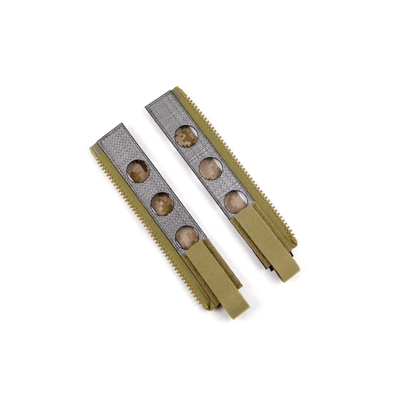 Tactical Raiders 10V Zip On Adapter Back Panel Molle Zipper Retrofit Kit Aor1 Tr043