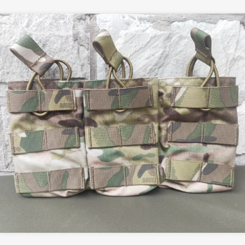 Molle Army Fan Tactical Cartridge Bag, Water M4 Triple, Original Mc