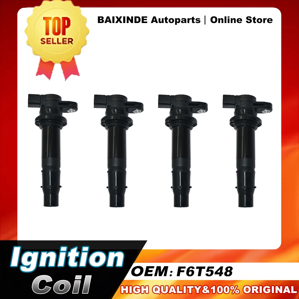 1/4 Pcs Oem F6T548 F6T56772 Bobina Di Accensione Muslimex Per Yamaha Super Tenere 1200 / Super Tenere 1200 Es Xtz1200 2012-2021