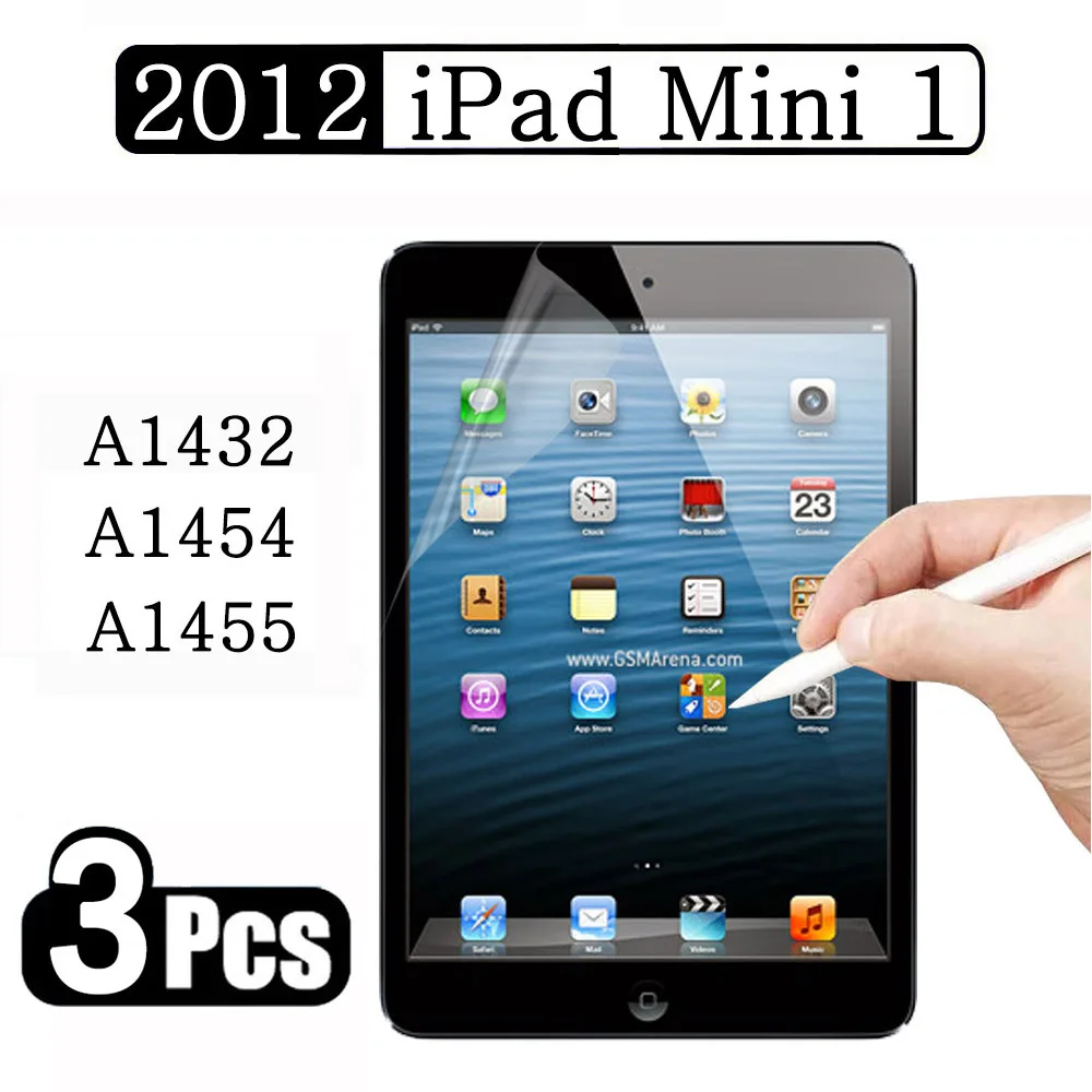 (3 Confezioni) Pellicola Simile Alla Carta Per Apple Ipad Mini 1 2012 A1432 A1454 A1455 Pellicola Salvaschermo Opaca Per Tablet