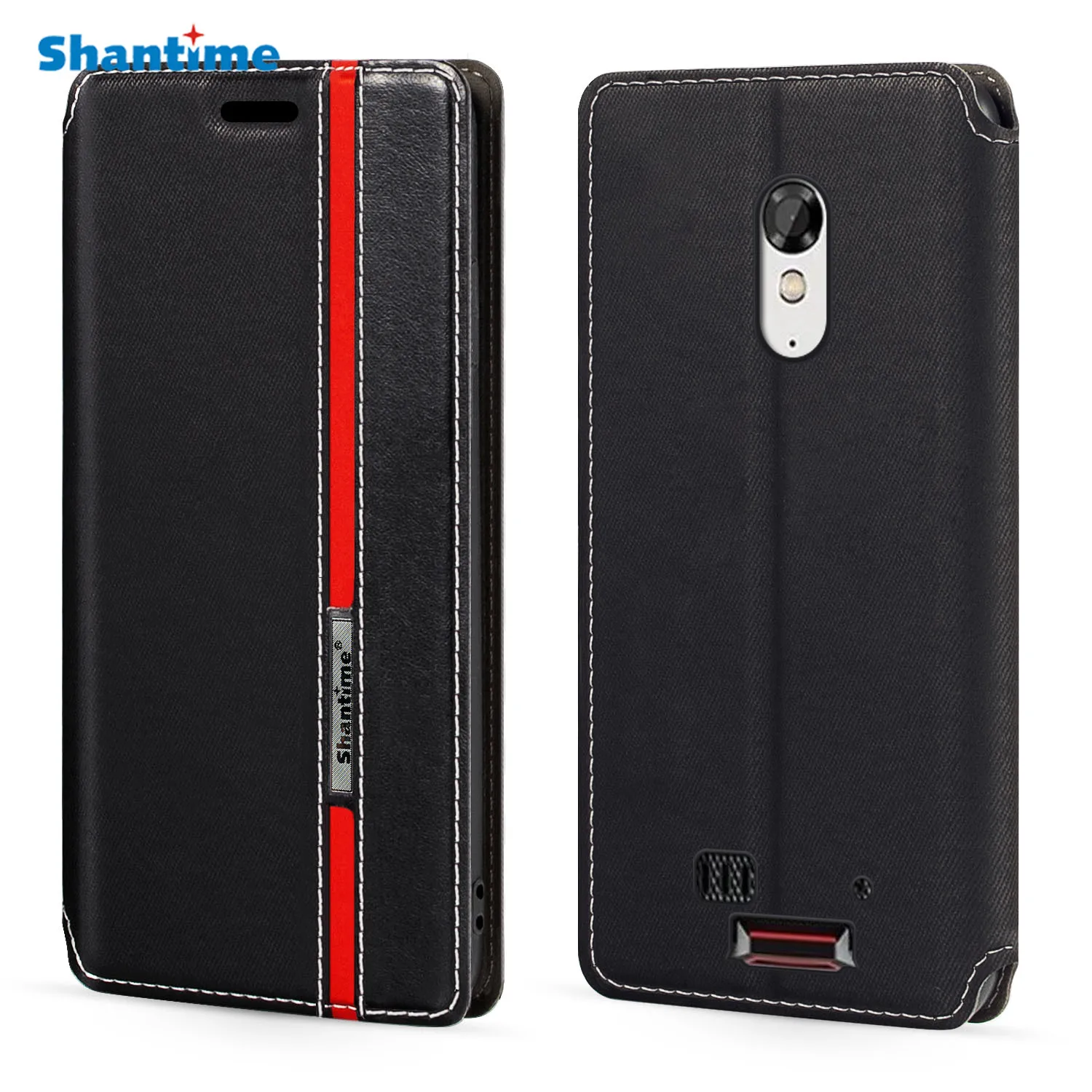 Per Unihertz Atom L Case Fashion Multicolor Chiusura Magnetica Custodia Flip In Pelle Con Porta Carte Per Unihertz Atom Xl