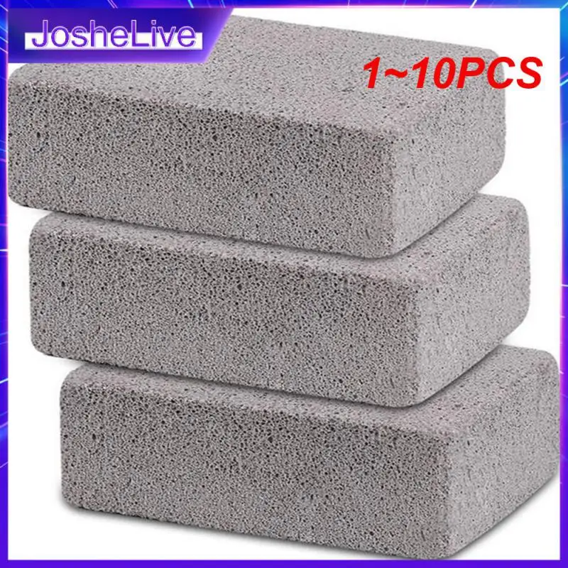 1 ~ 10Pcs Du Bbq Grill Cleaning Brick Block Grill Stone Rack Macchie Detergente Per Grasso Strumenti Per Barbecue Per Gadget Da Cucina Spazzola Per La