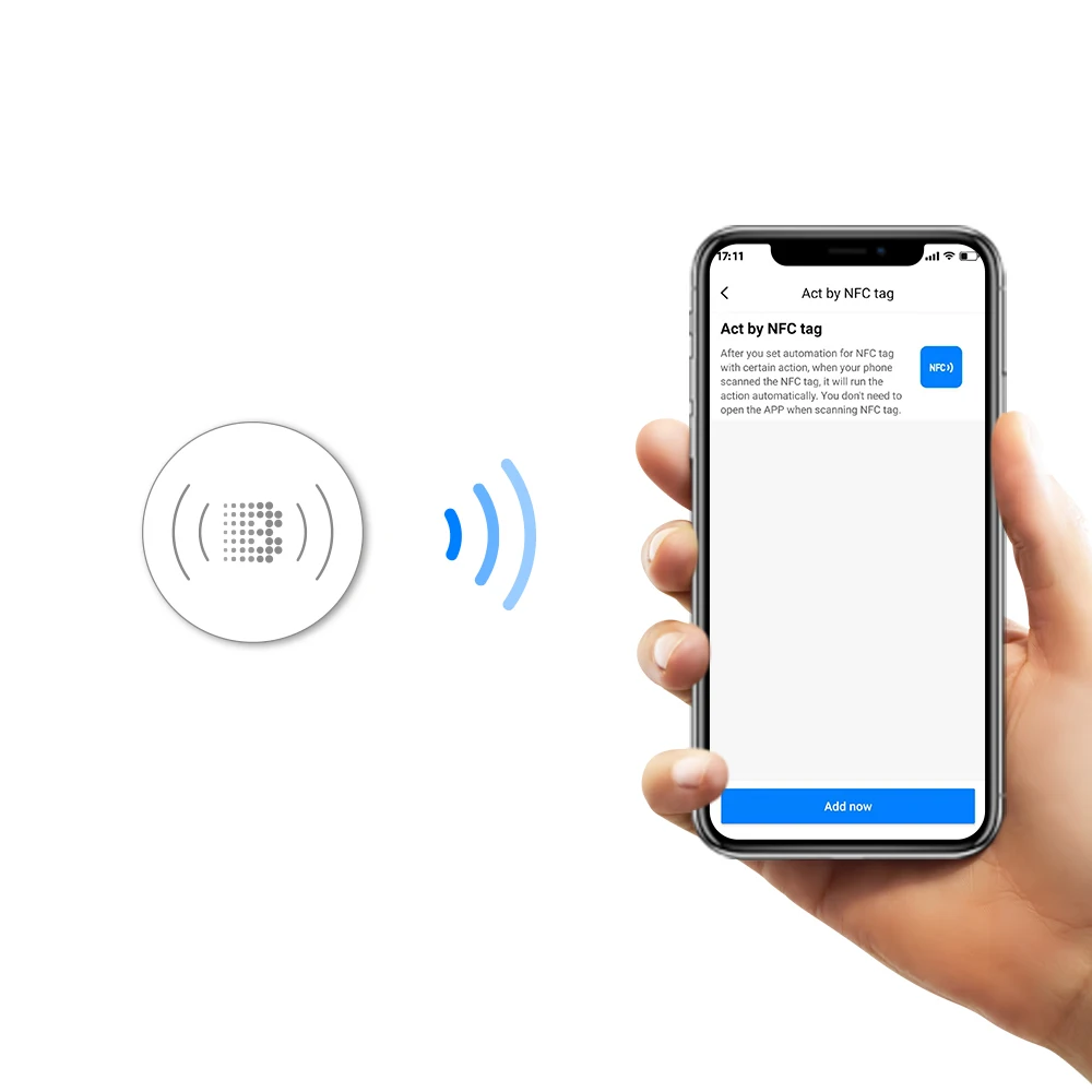 Broadlink Nxp Ntag215 Adesivo Tag Nfc Impermeabile Per Dispositivi E Scene Di Automazione Domestica Trigger