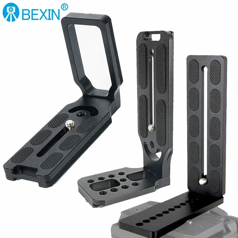 Vertical Shot L Plate Dslr Camera Quick Release L Plate Mount Staffa Per Canon Nikon Sony Camera Arca Swiss Treppiede Testa A Sfera