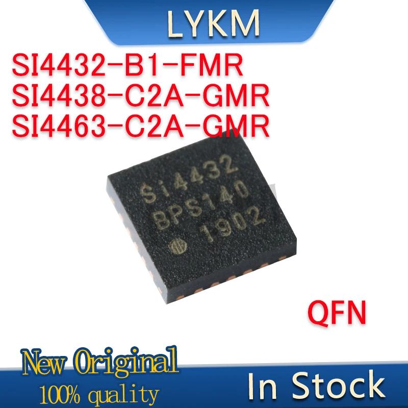 5/Pz Nuovo Originale Si4432-B1-Fmr Si4432 Si4438-C2A-Gmr 44382A Si4463-C2A-Gmr 44632A Ricetrasmettitore Rf In Magazzino