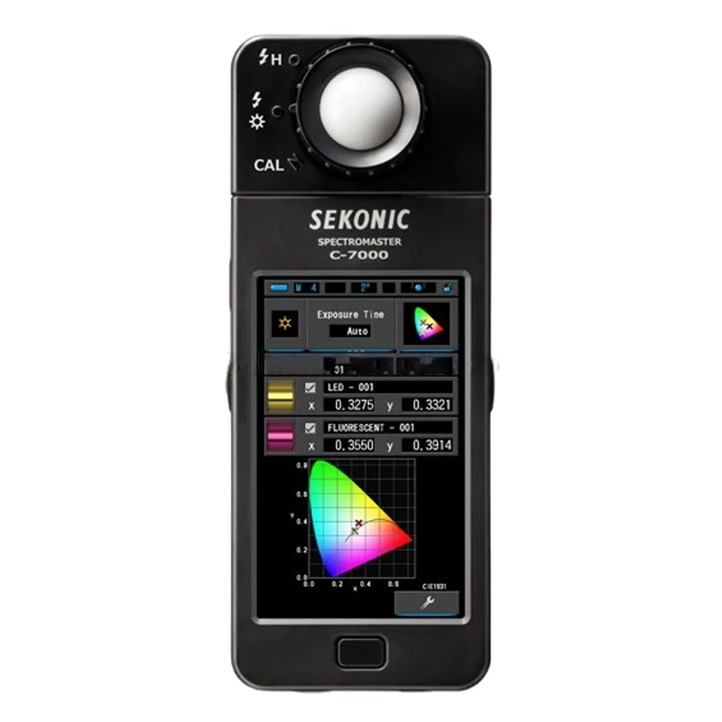 Spettromaster Sekonic C-7000 380Nm A 780Nm Led Cct Cri Lux Meter 200,000Lx