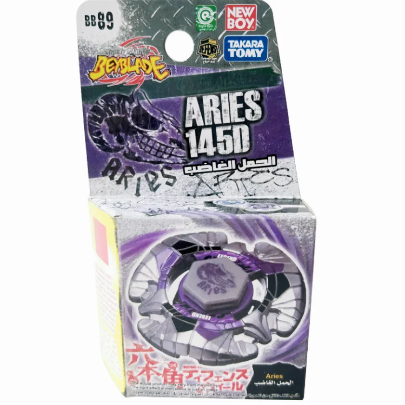 Takara Tomy Beyblade Metal Battle Fusion Bb89 Aries 145D Senza Lanciatore