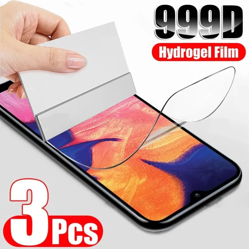 Pellicola Idrogel A Copertura Totale 3 Pezzi Per Pellicola Proteggi Schermo Oukitel K15 Plus Per Pellicola Oukitel K15 Pro