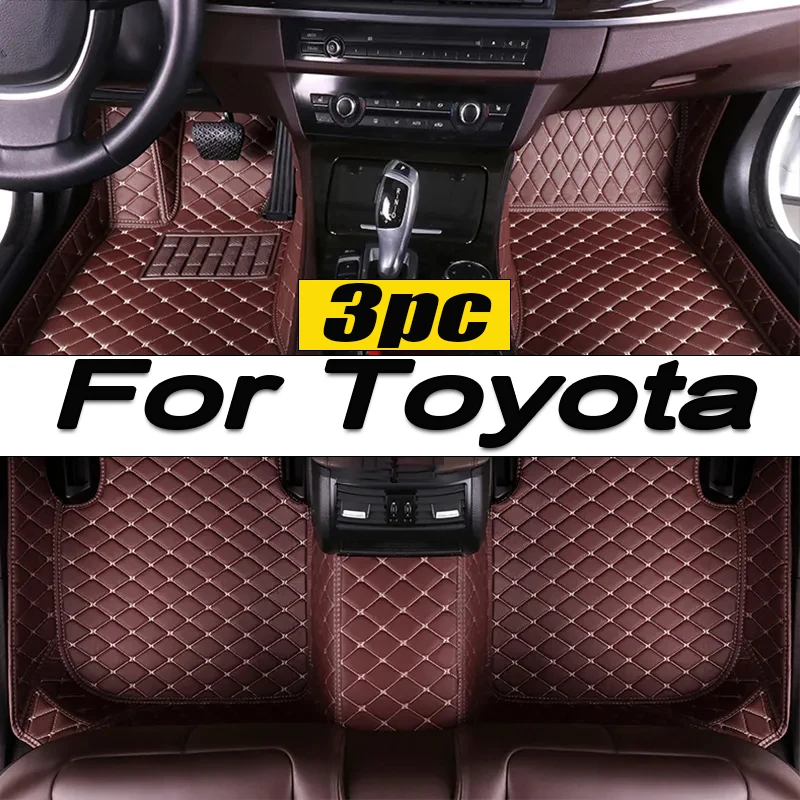 Tappetini Auto Per Toyota Corolla Hybrid Prius Avensis Yaris Hybrid Premio Fj Cruiser Crown Verso Aygo Hilux Accessori Auto