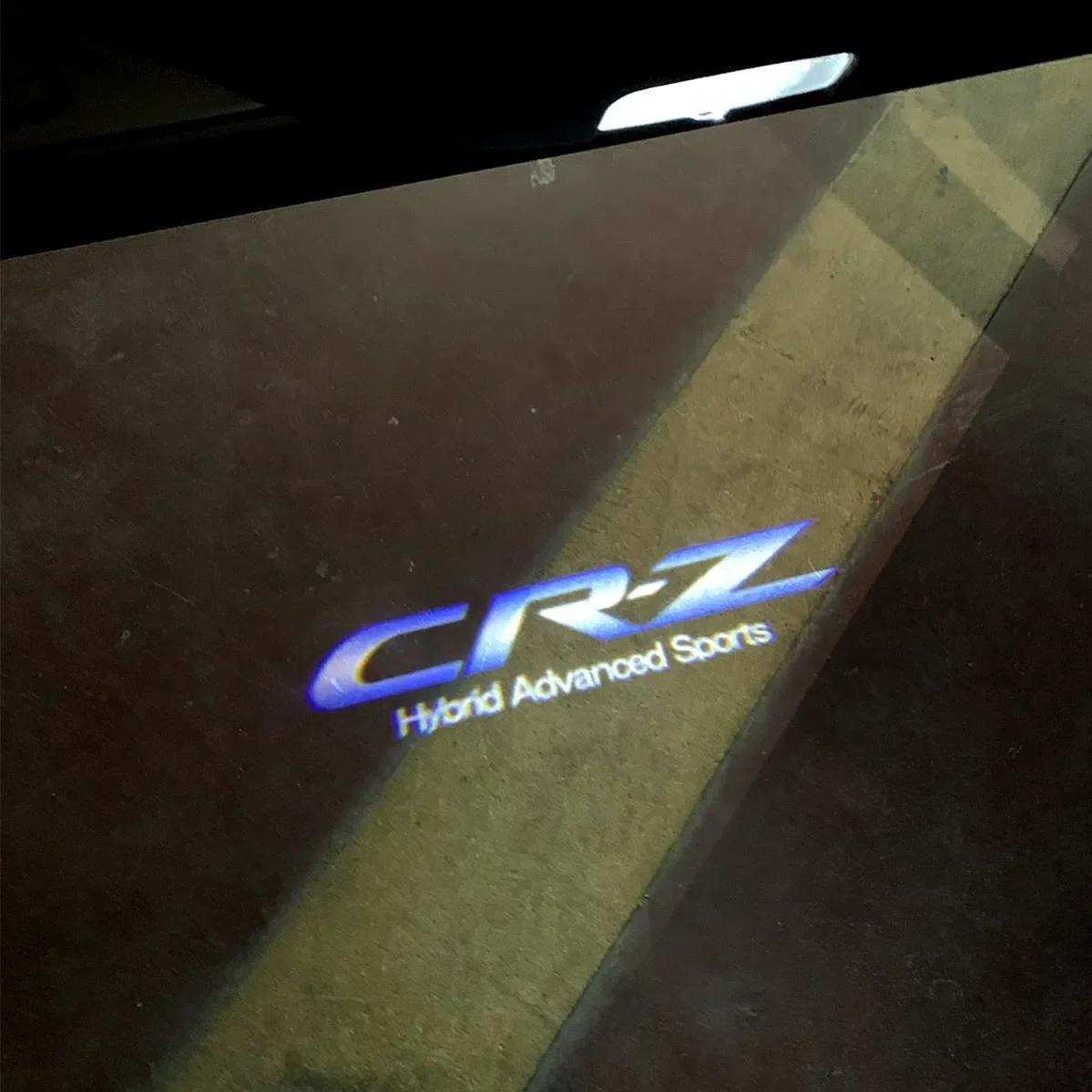 2 Pz Cr-Z Ghost Shadow Light Auto Car Door Light Per Honda Cr-Z Crz Car Styling Honda Cr-Z Hybrid Advanced Sports Logo Light