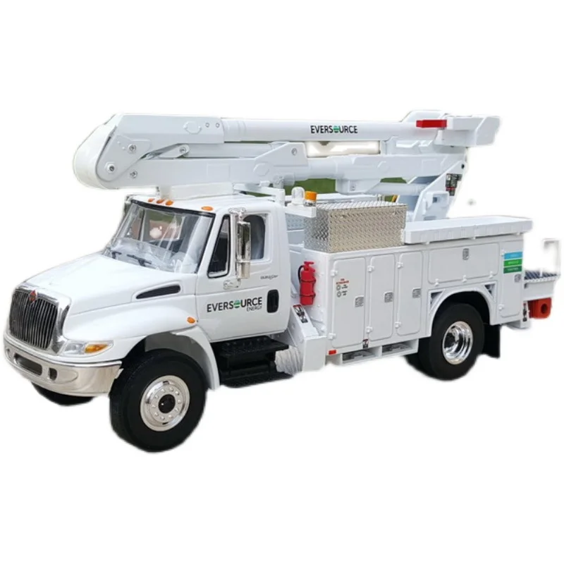 Firstgear Scala 1:34 Altec Evers Riparazione Di Emergenza Camion Ascendente Aereo Veicolo Operativo Modello In Lega 1St