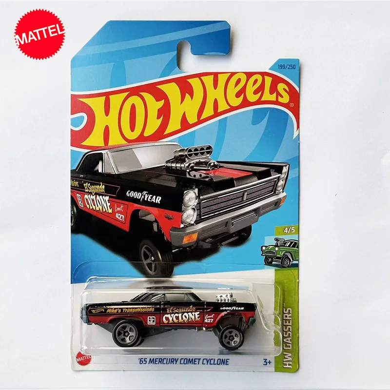 Original Mattel Hot Wheels C4982 Car 1/64 Diecast 65 Mercury Comet Cyclone 199/250 Giocattoli Per Veicoli Per La Collezione Di Ragazzi Regalo Di Compl